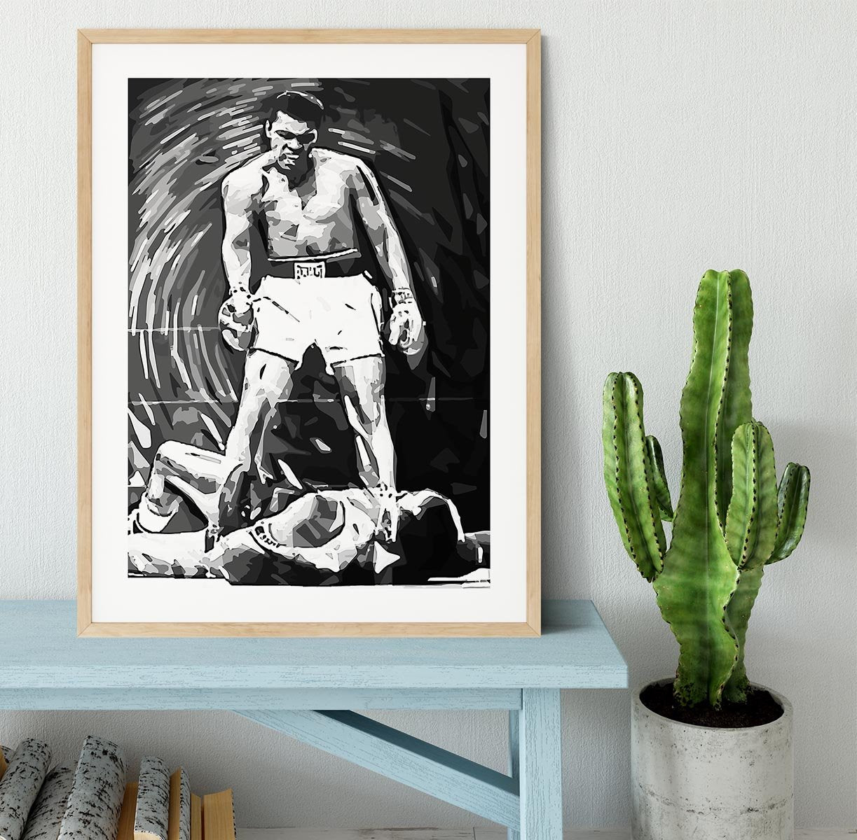 Muhammad Ali Pop Art Framed Print - Canvas Art Rocks - 3