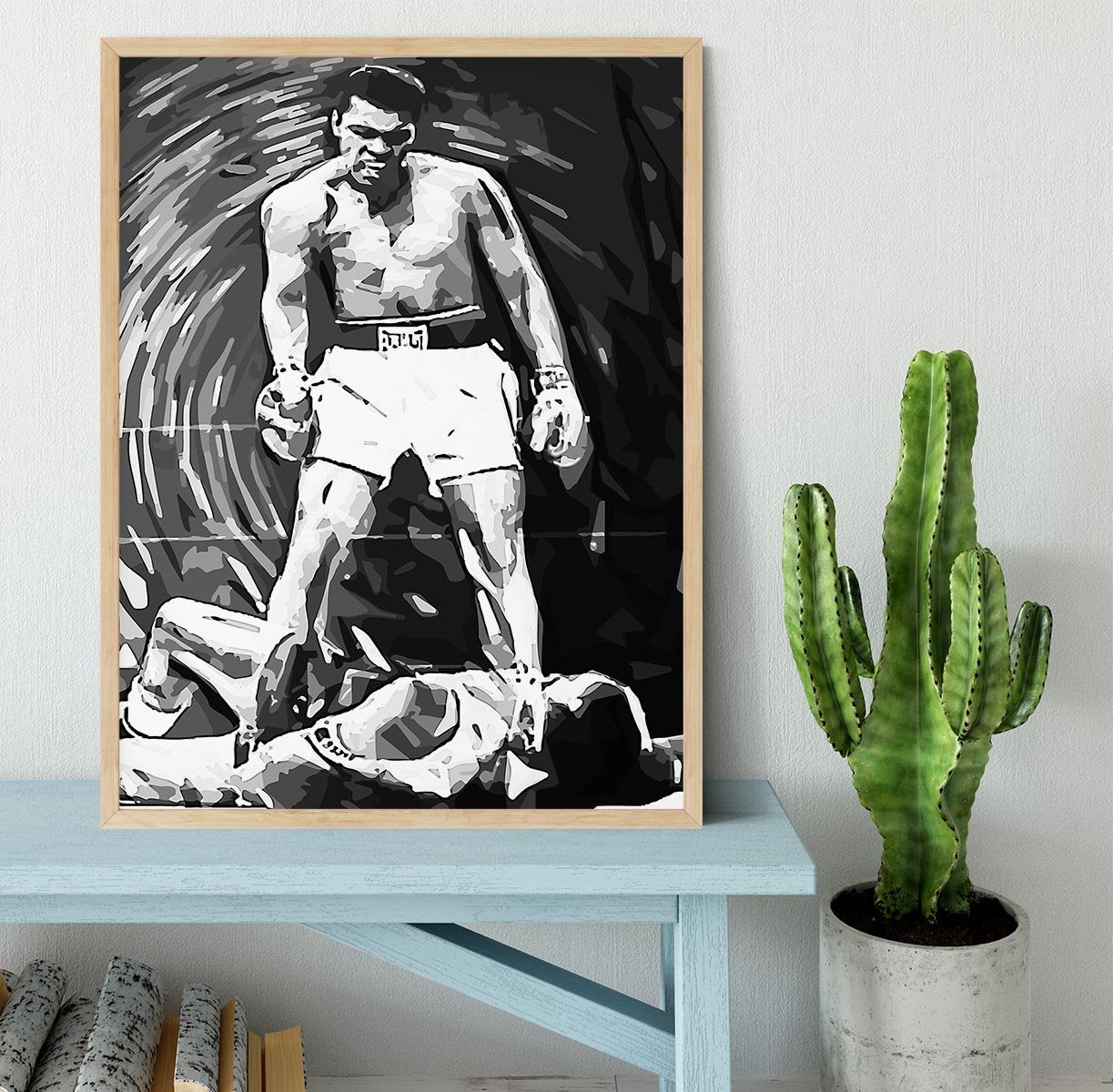 Muhammad Ali Pop Art Framed Print - Canvas Art Rocks - 4