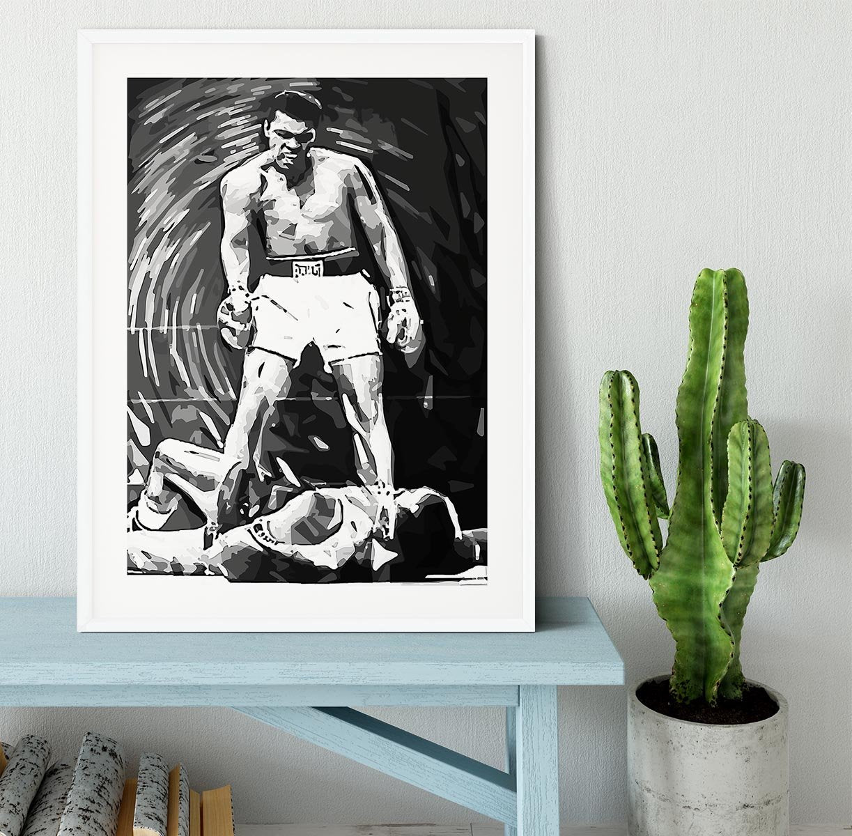 Muhammad Ali Pop Art Framed Print - Canvas Art Rocks - 5