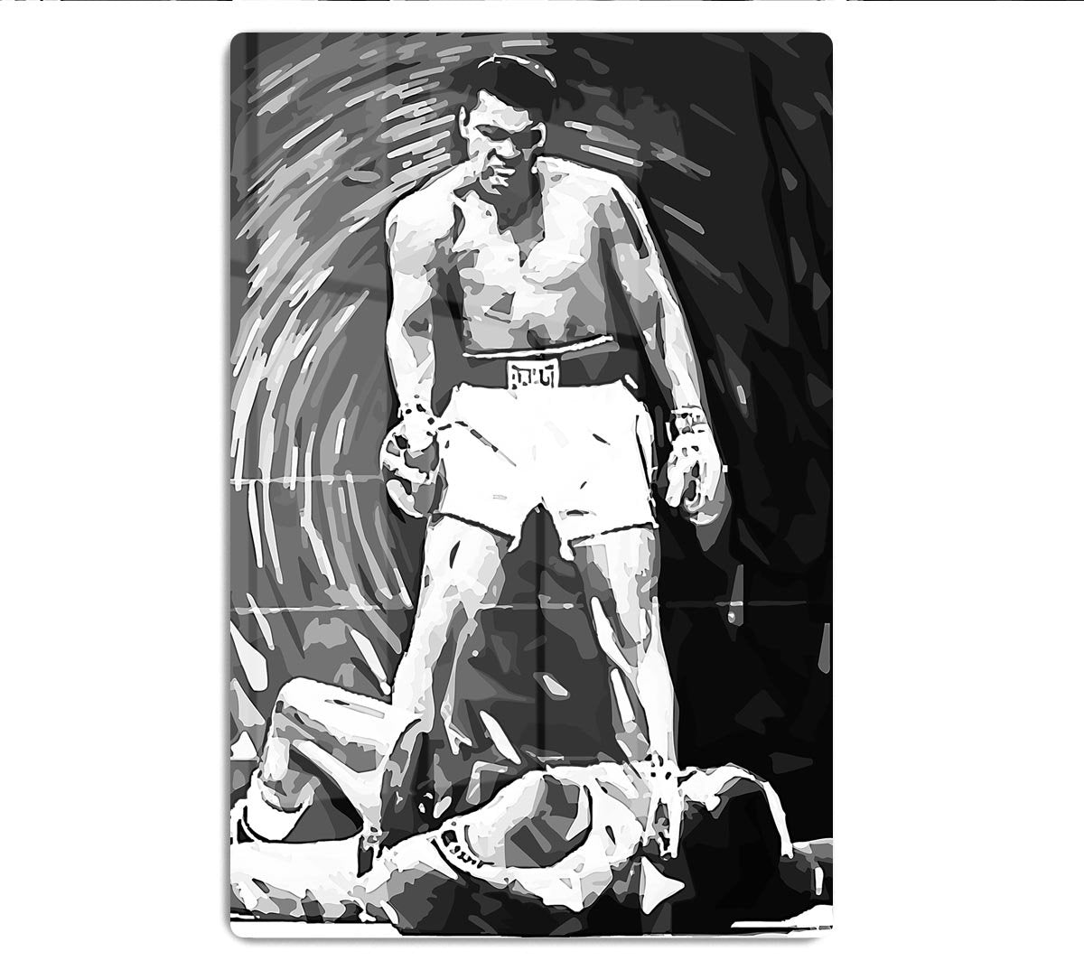 Muhammad Ali Pop Art HD Metal Print