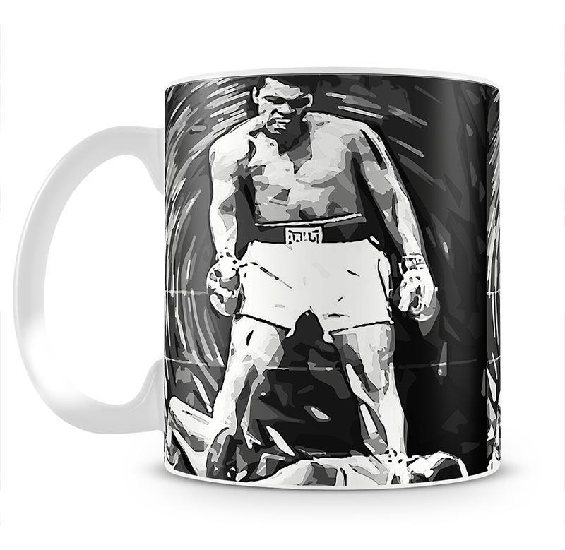 Muhammad Ali Pop Art Mug - Canvas Art Rocks - 2
