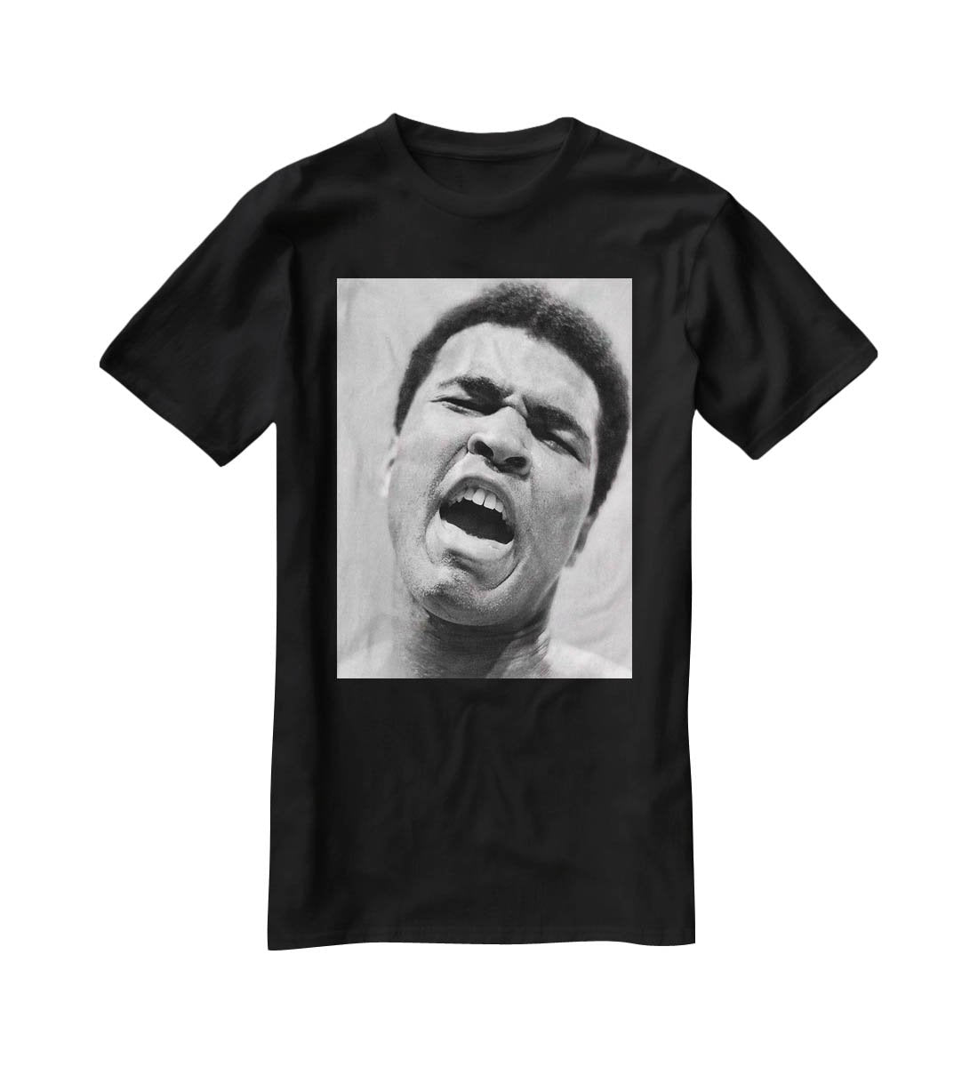 Muhammad Ali shouts T-Shirt - Canvas Art Rocks - 1