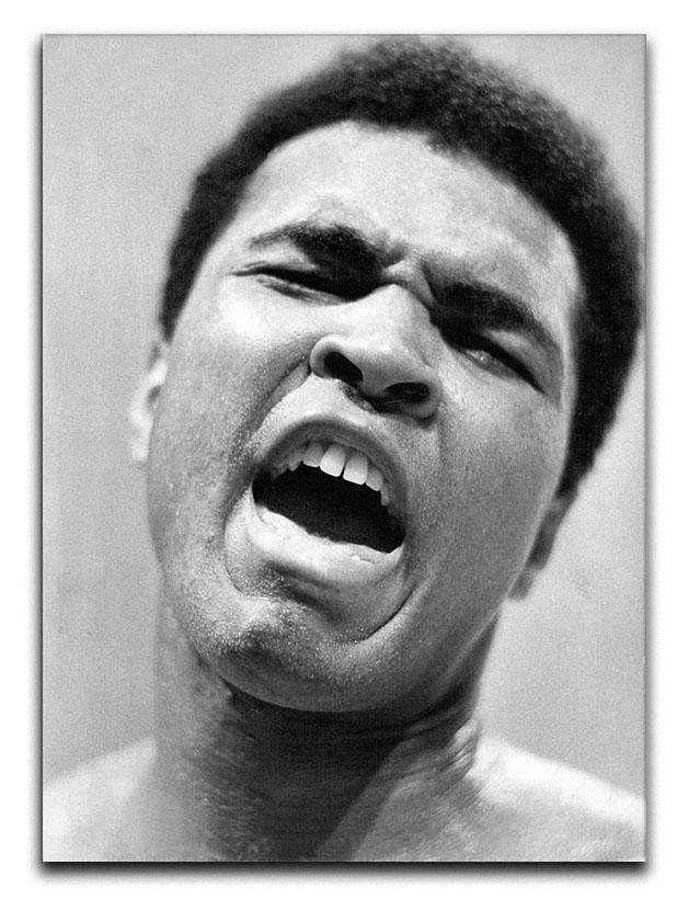 Muhammad Ali shouts Canvas Print or Poster  - Canvas Art Rocks - 1