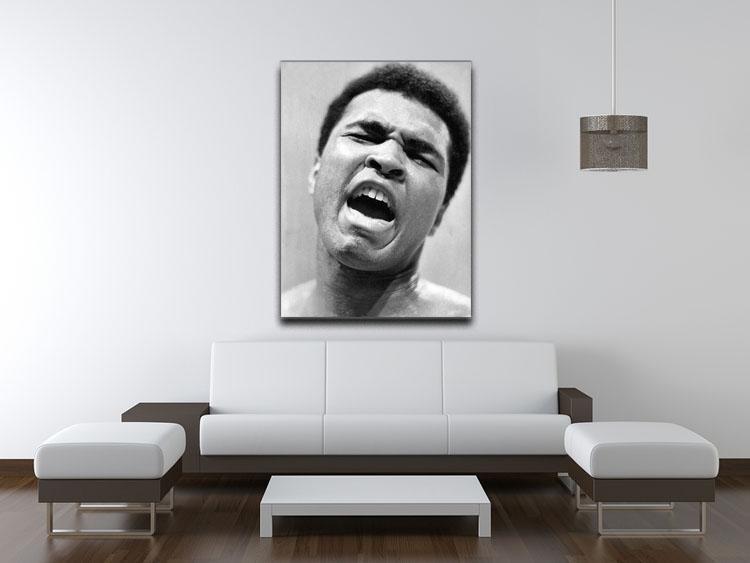 Muhammad Ali shouts Canvas Print or Poster - Canvas Art Rocks - 4