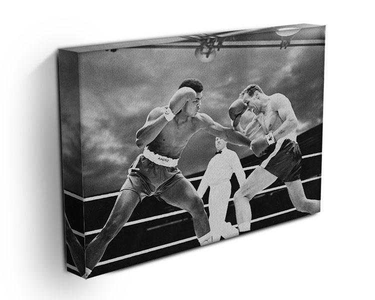Muhammad Ali v Henry Cooper Canvas Print or Poster - Canvas Art Rocks - 3