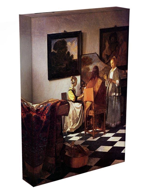 Musical Trio by Vermeer Canvas Print or Poster - Canvas Art Rocks - 3
