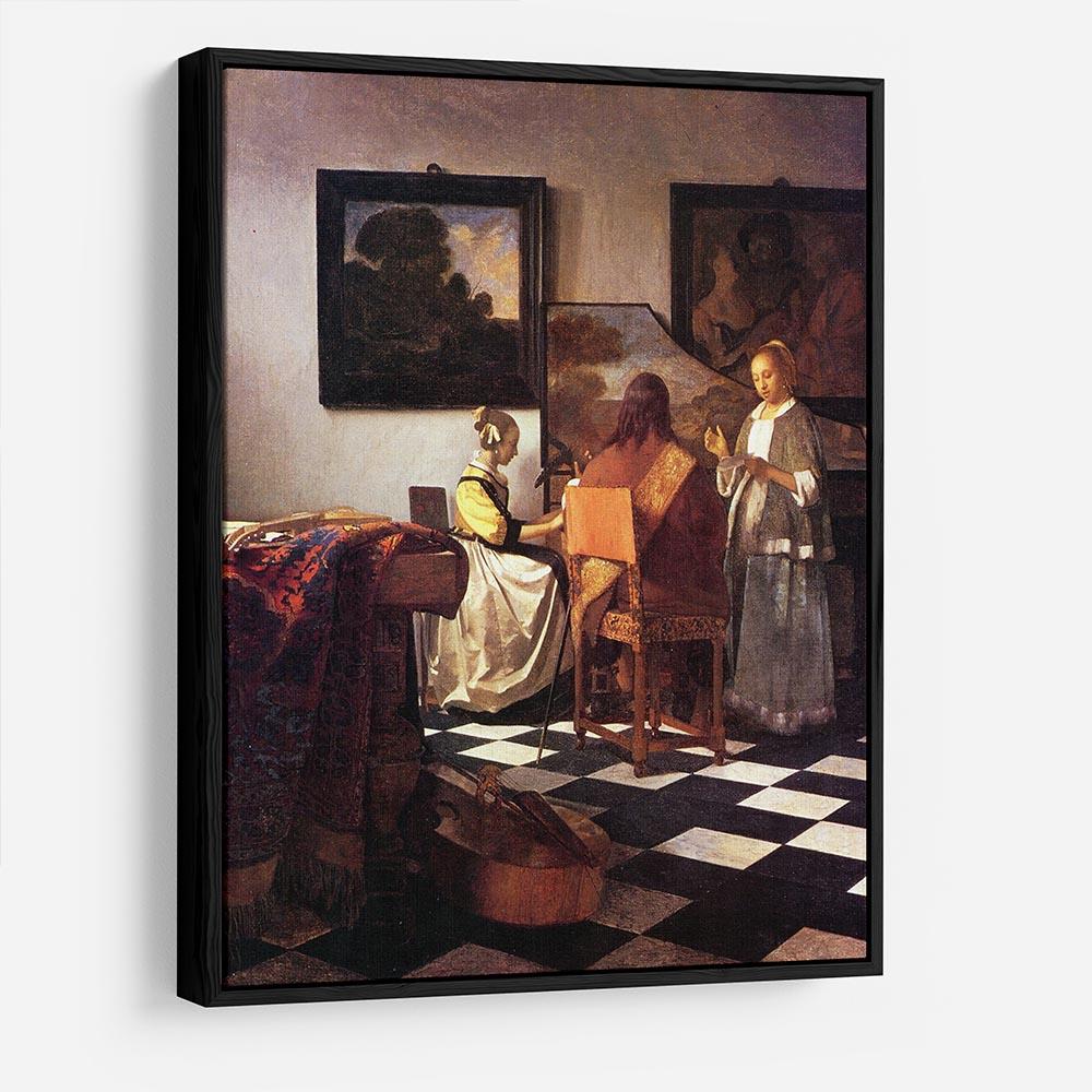 Musical Trio by Vermeer HD Metal Print - Canvas Art Rocks - 6