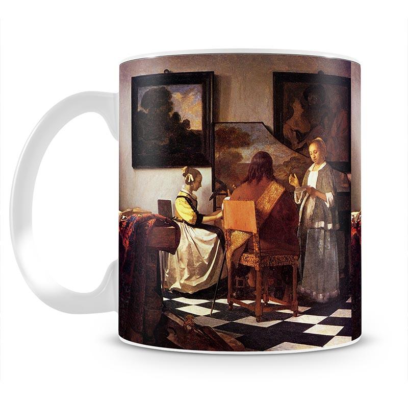 Musical Trio by Vermeer Mug - Canvas Art Rocks - 1