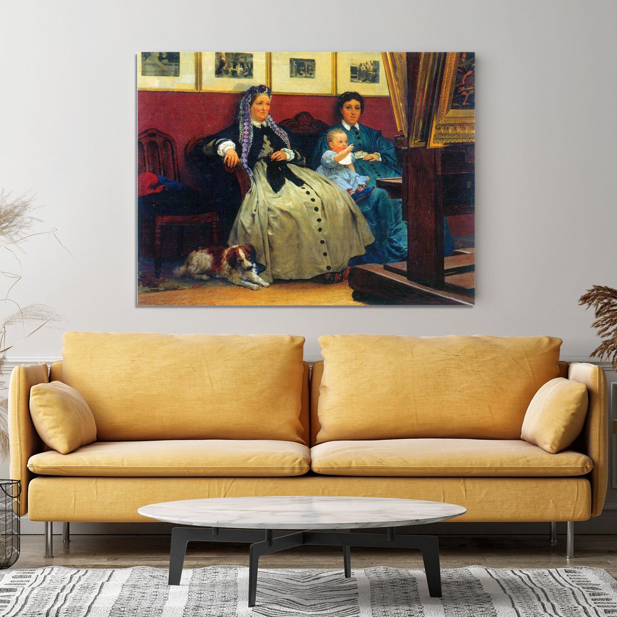 My studio by Alma Tadema Canvas Print or Poster