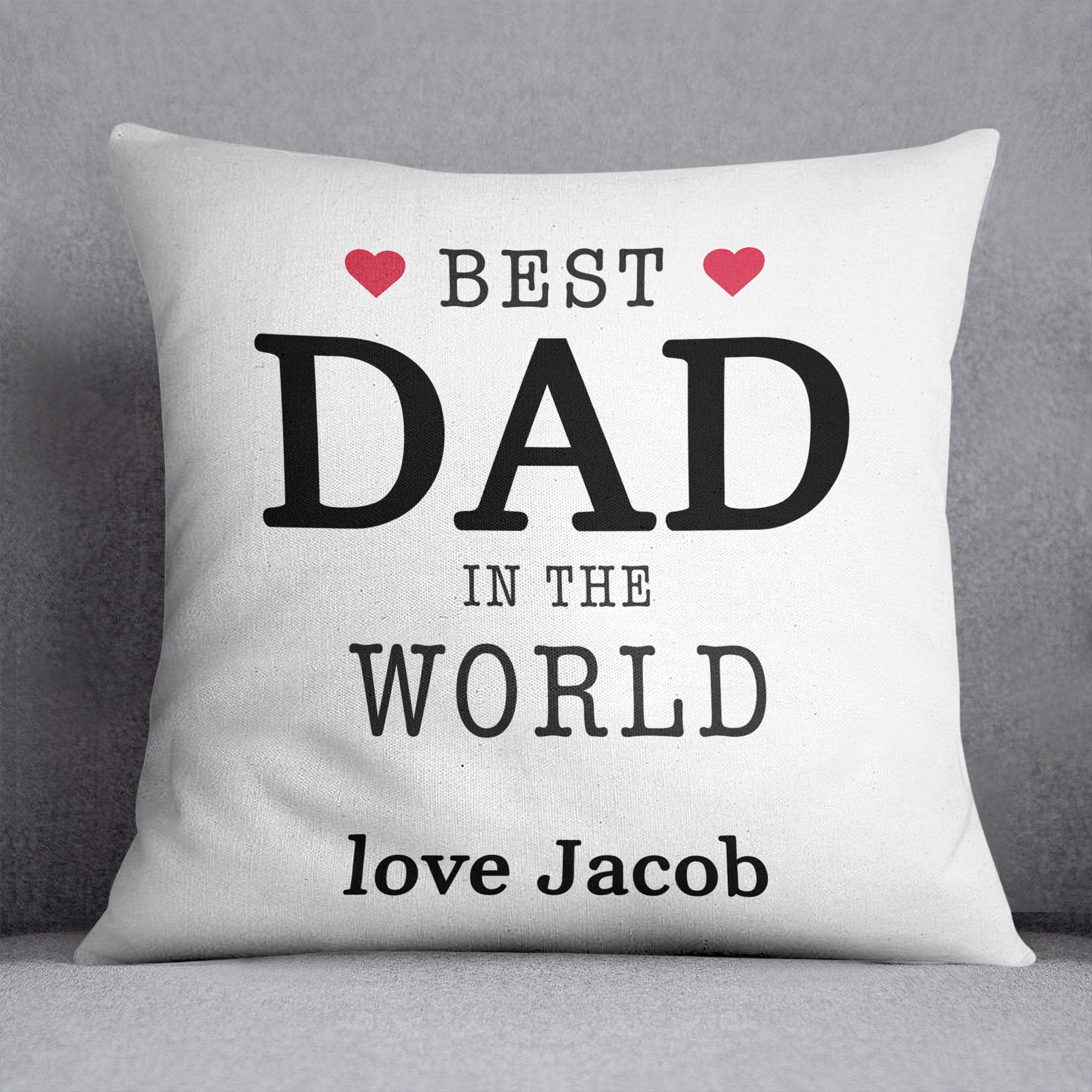 Best In The World Personalised Cushion