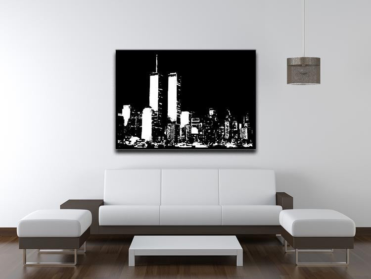 New York Sky Print - Canvas Art Rocks - 4