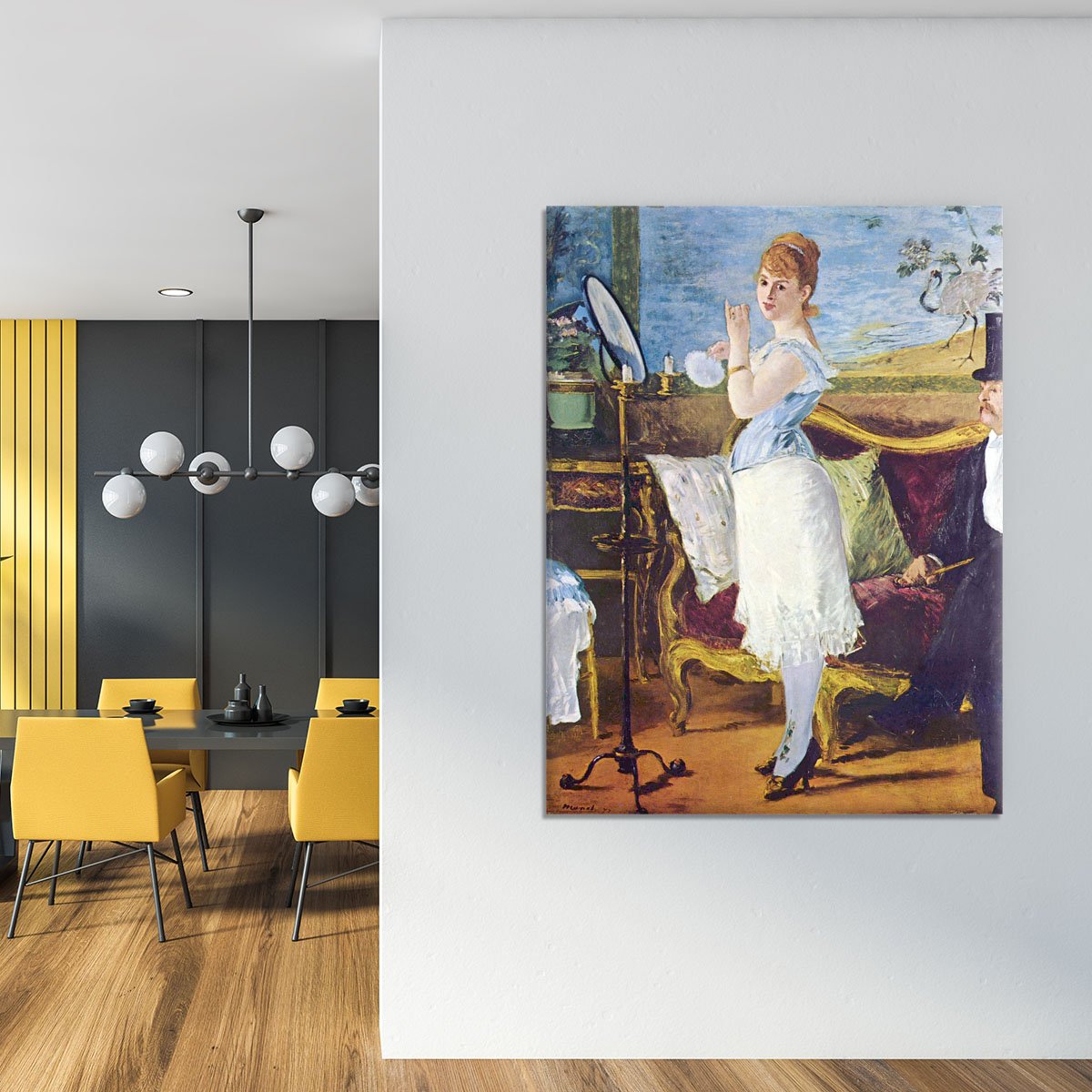 Nana by Manet Canvas Print or Poster