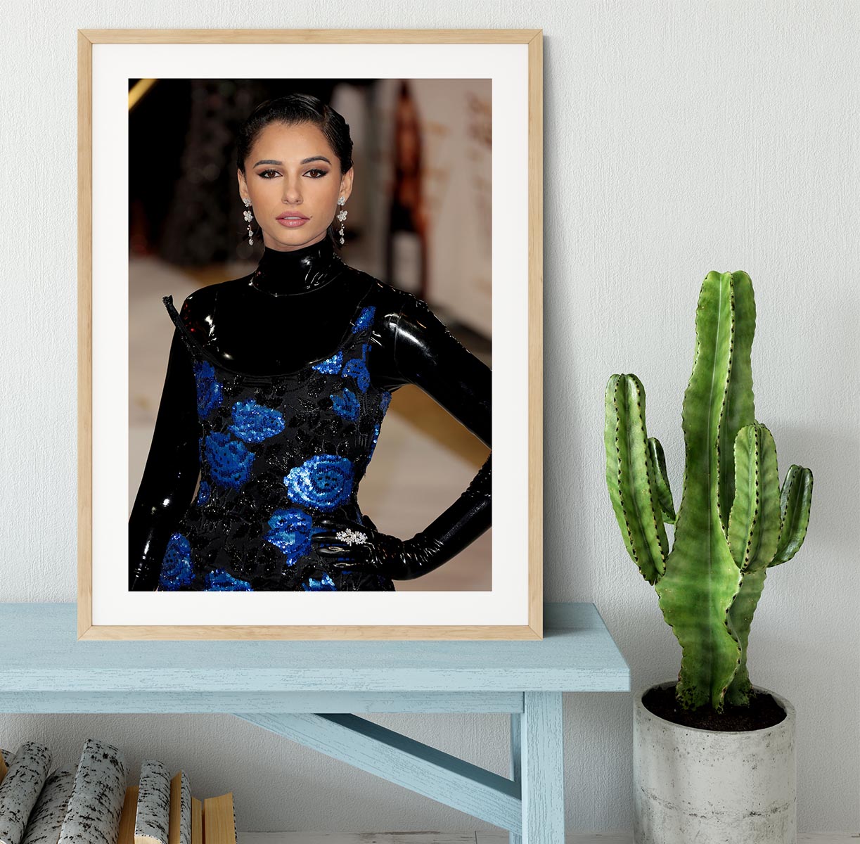 Naomi Scott Framed Print - Canvas Art Rocks - 3