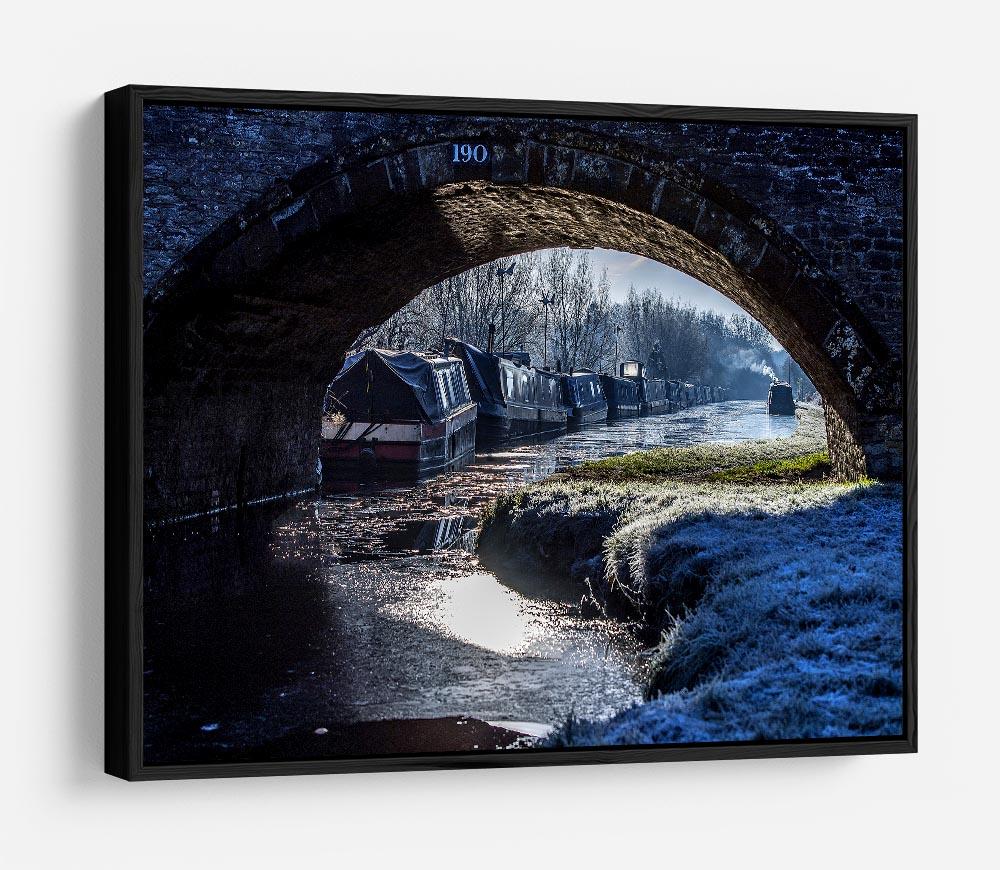 Narrowboats on the Oxford Canal HD Metal Print - Canvas Art Rocks - 6