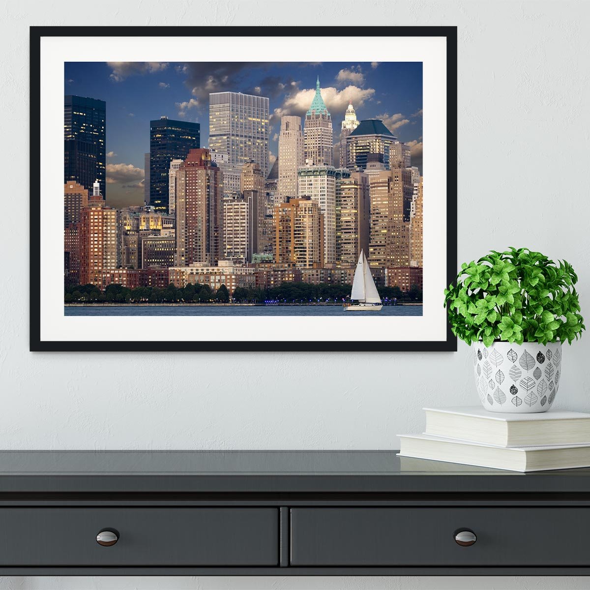 New York City Framed Print - Canvas Art Rocks - 1