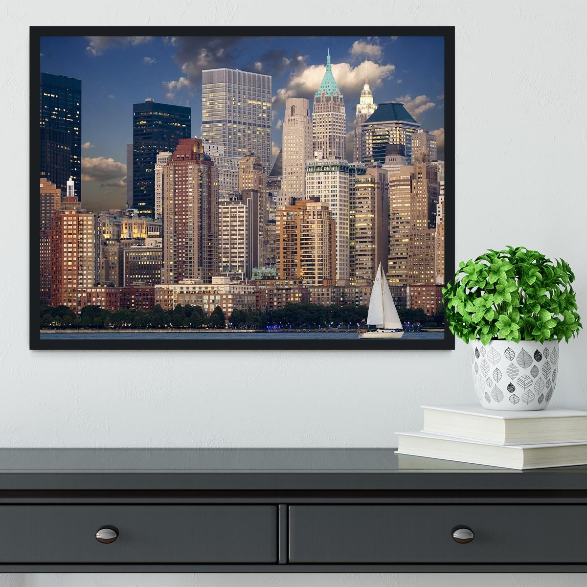 New York City Framed Print - Canvas Art Rocks - 2