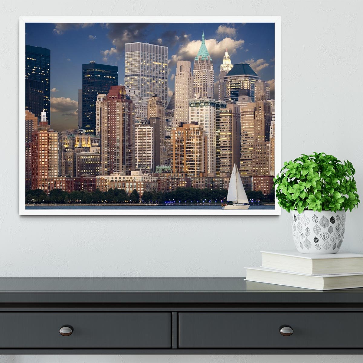 New York City Framed Print - Canvas Art Rocks -6