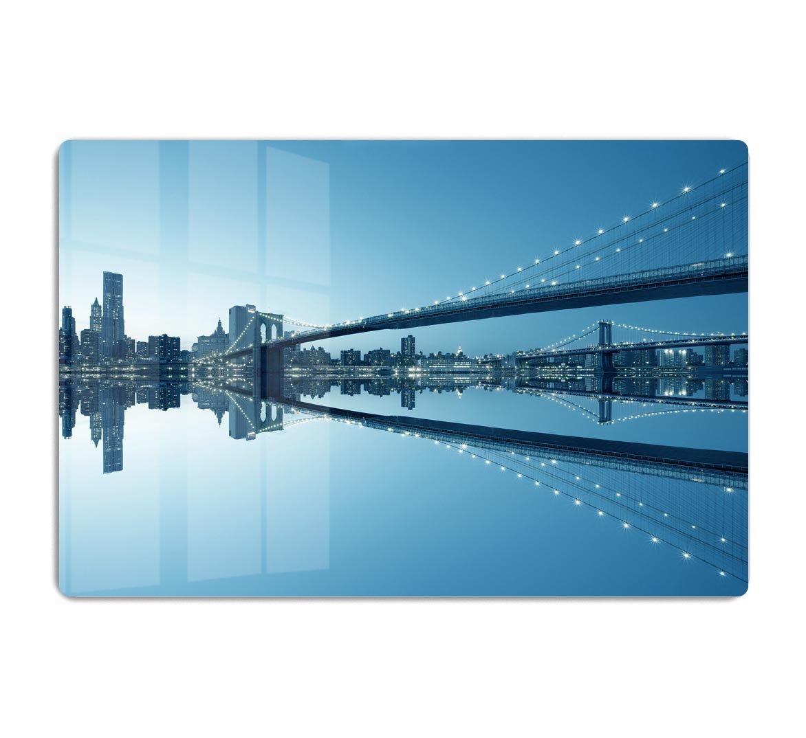 New York City Manhattan skyline panorama HD Metal Print