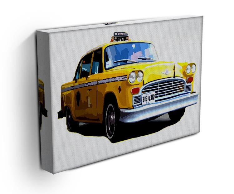 New York Taxi Print - Canvas Art Rocks - 3