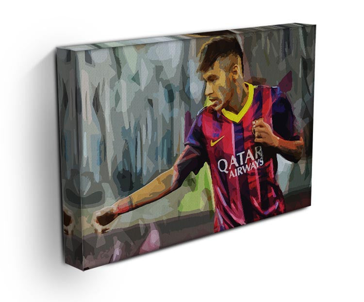 Neymar Print - Canvas Art Rocks - 3