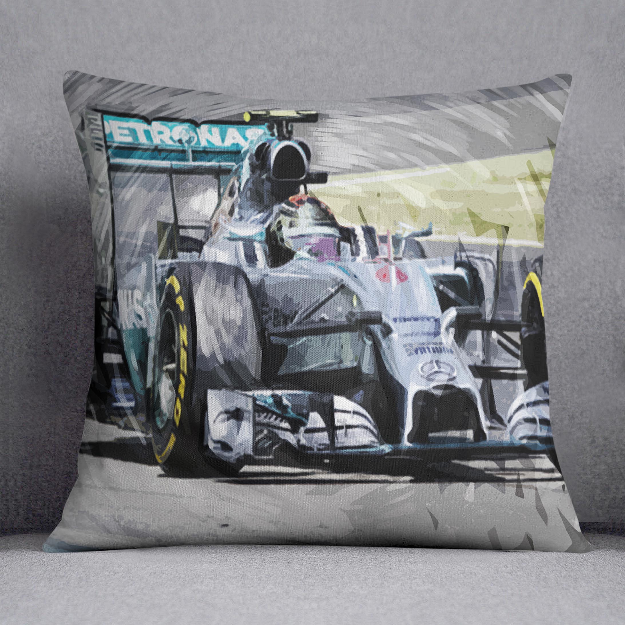 Nico Rosberg Formula 1 Cushion