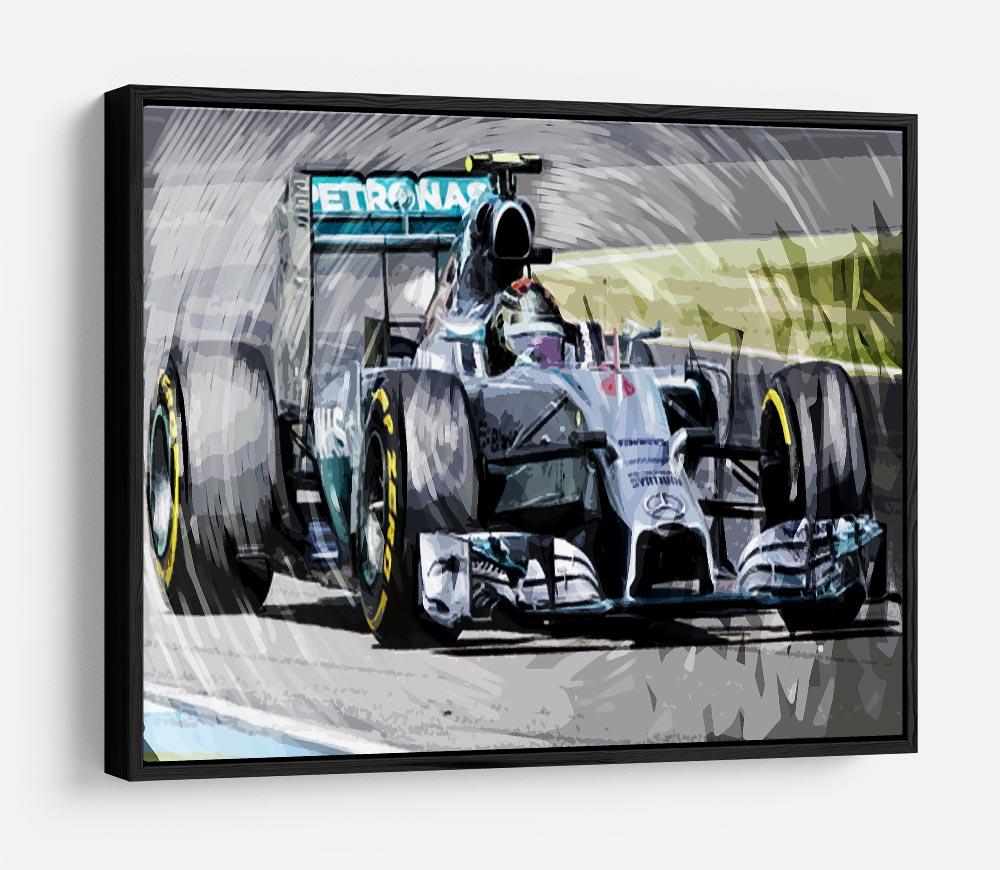 Nico Rosberg Formula 1 HD Metal Print