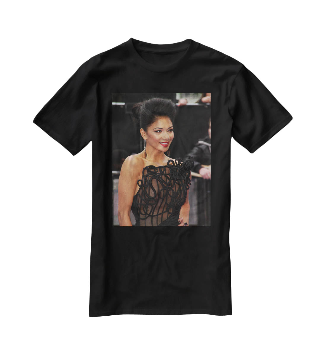 Nicole Scherzinger T-Shirt - Canvas Art Rocks - 1