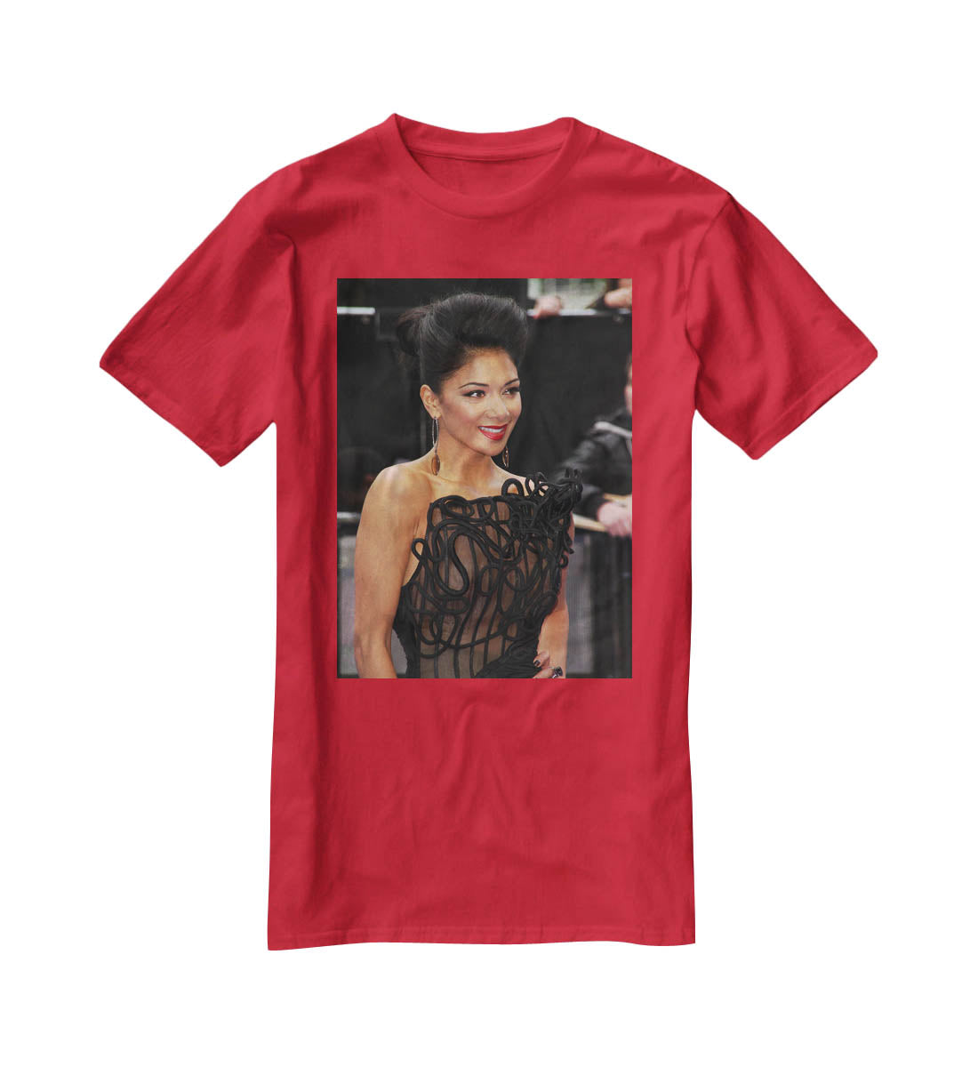 Nicole Scherzinger T-Shirt - Canvas Art Rocks - 4