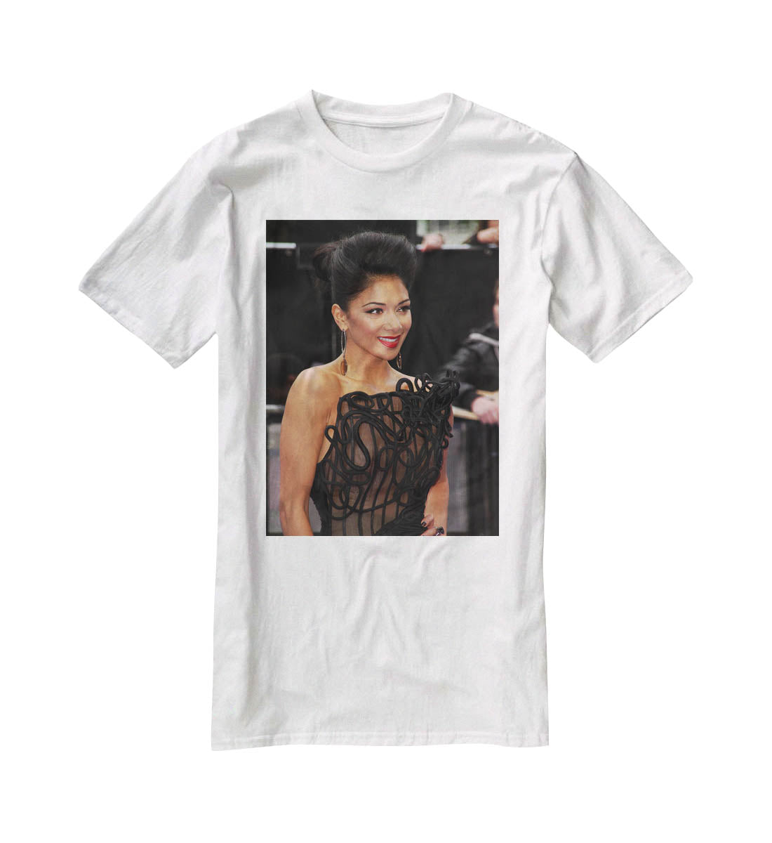 Nicole Scherzinger T-Shirt - Canvas Art Rocks - 5