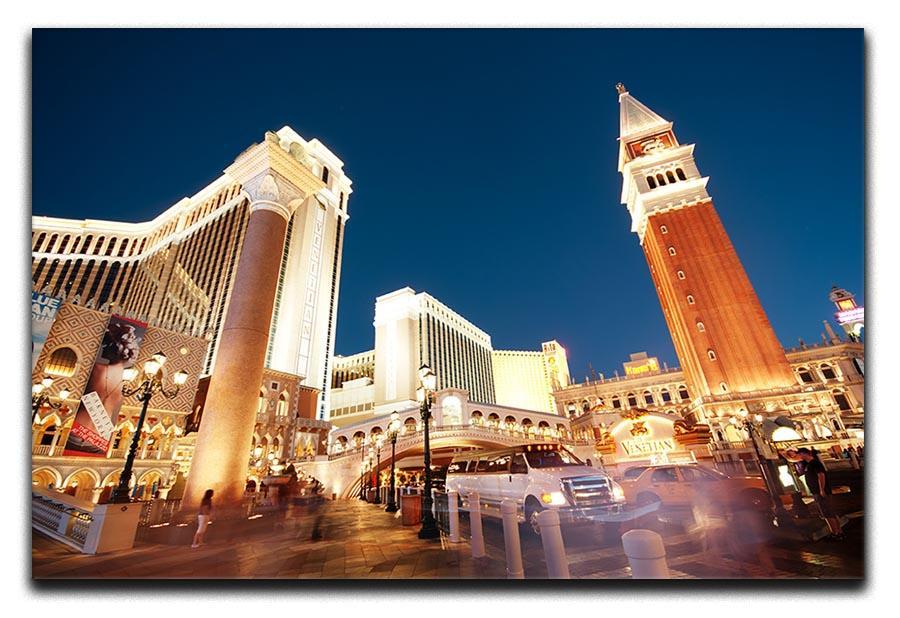 Night scenes from Las Vegas Canvas Print or Poster  - Canvas Art Rocks - 1