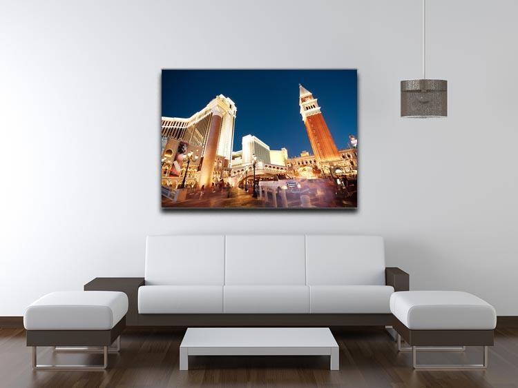 Night scenes from Las Vegas Canvas Print or Poster - Canvas Art Rocks - 4