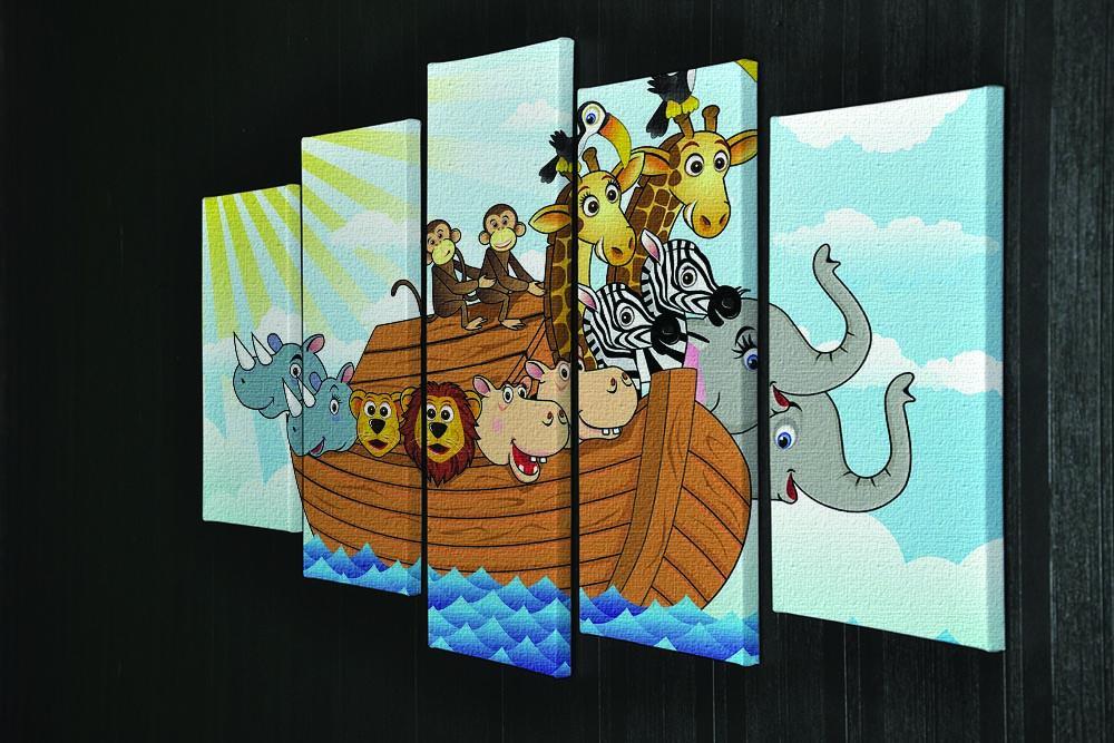 Noah Ark 5 Split Panel Canvas - Canvas Art Rocks - 2