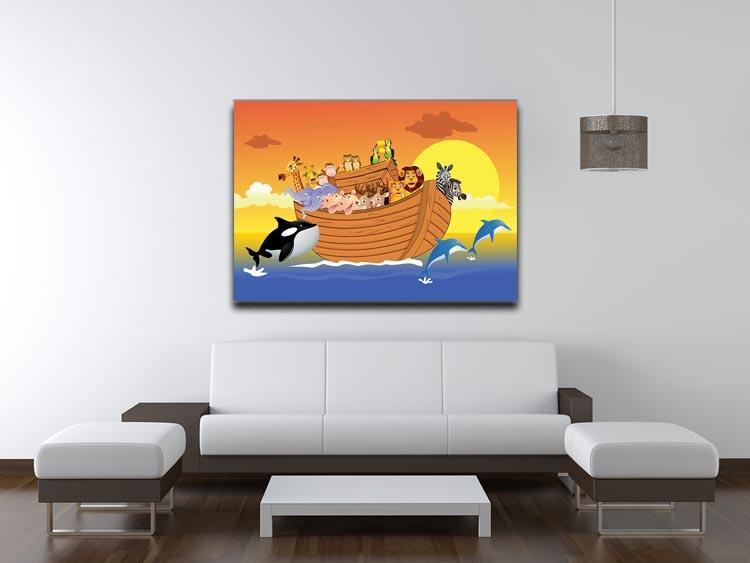 Noah Ark Whale Canvas Print or Poster - Canvas Art Rocks - 4