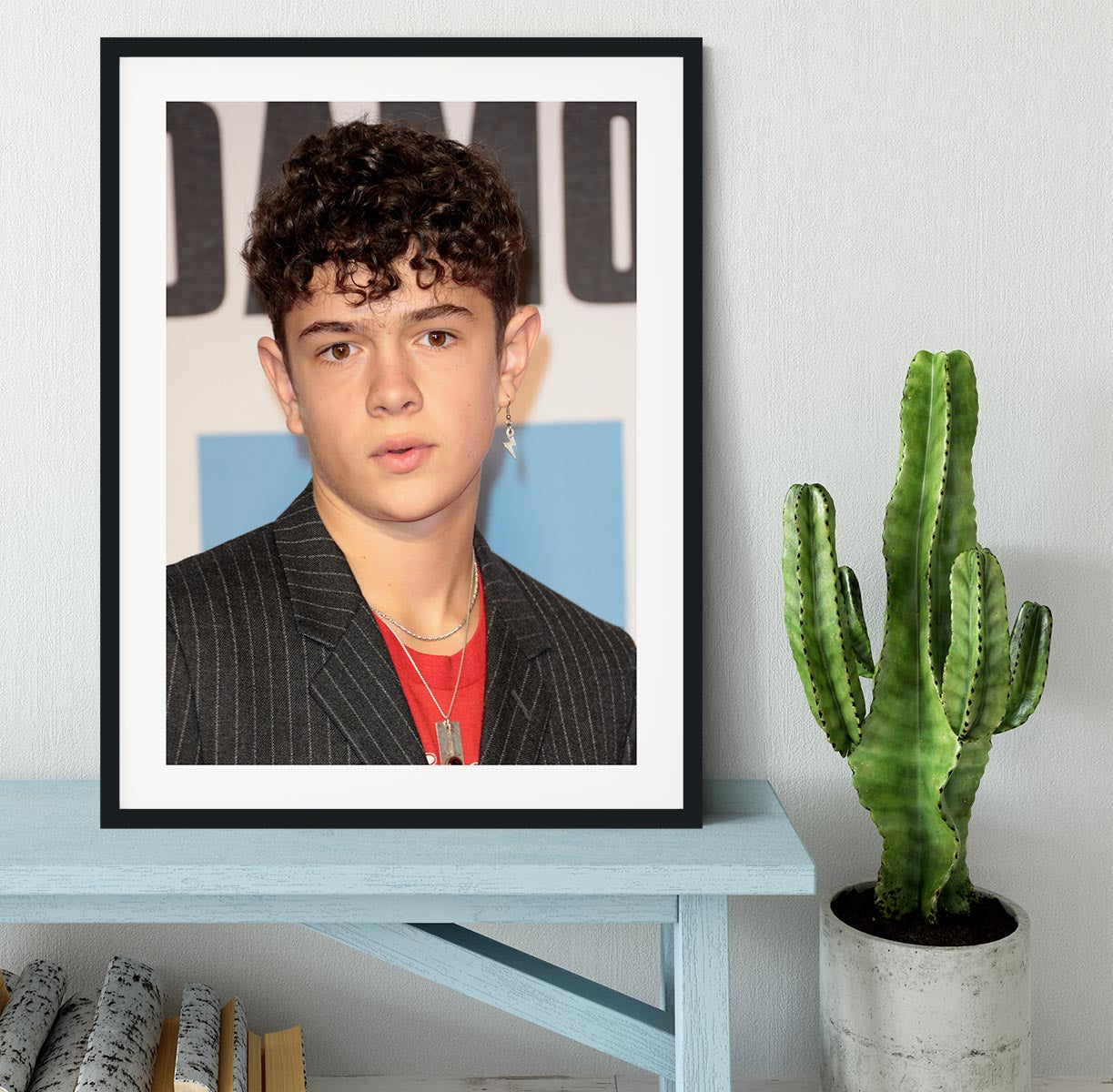 Noah Jupe Framed Print - Canvas Art Rocks - 1