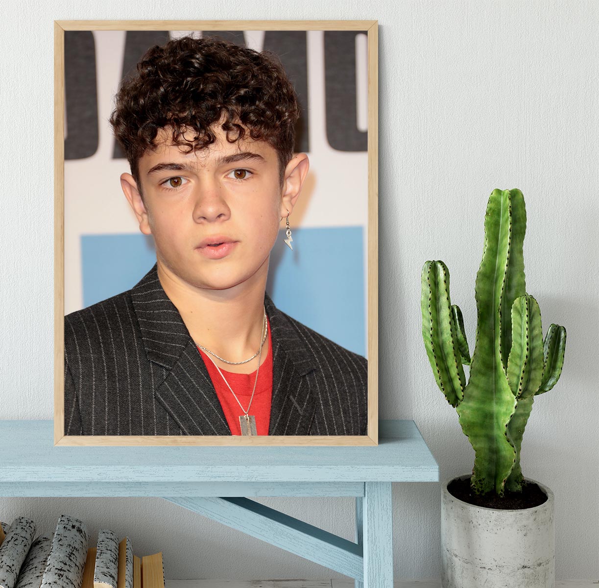 Noah Jupe Framed Print - Canvas Art Rocks - 4