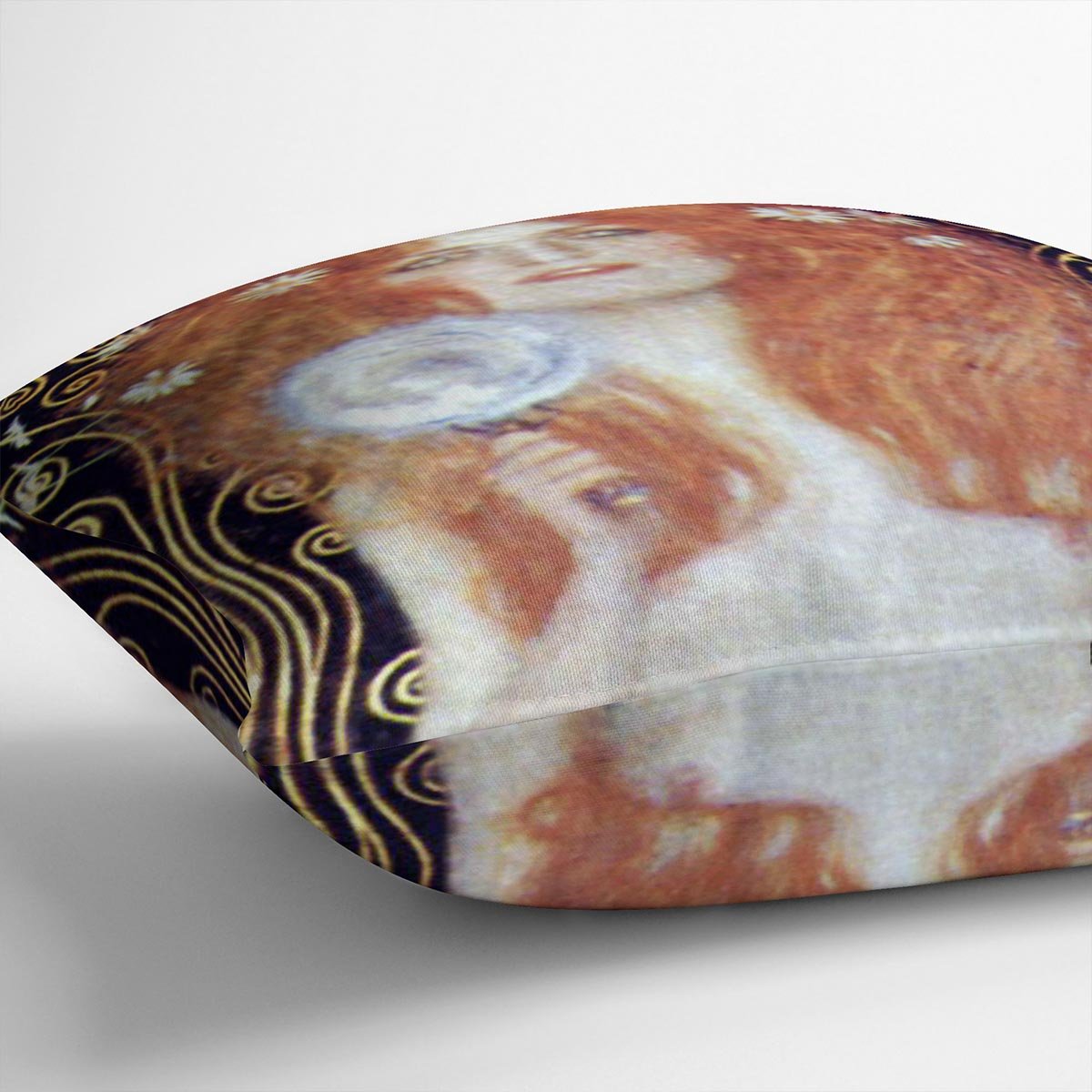 Nuda Veritas Naked Truth by Klimt Throw Pillow