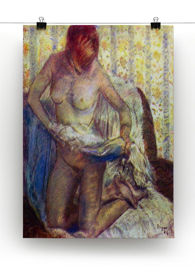 Nude Woman by Degas Canvas Print or Poster - Canvas Art Rocks - 2