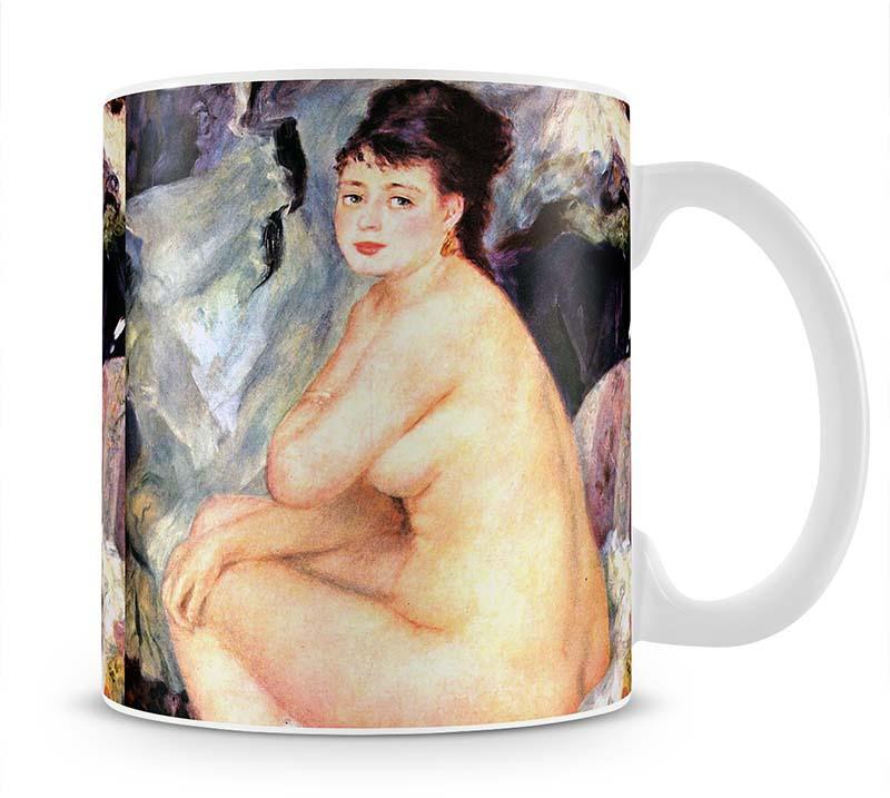 Nude female Anna by Renoir Mug - Canvas Art Rocks - 1