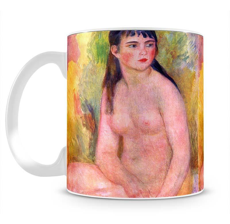 Nude female by Renoir Mug - Canvas Art Rocks - 2
