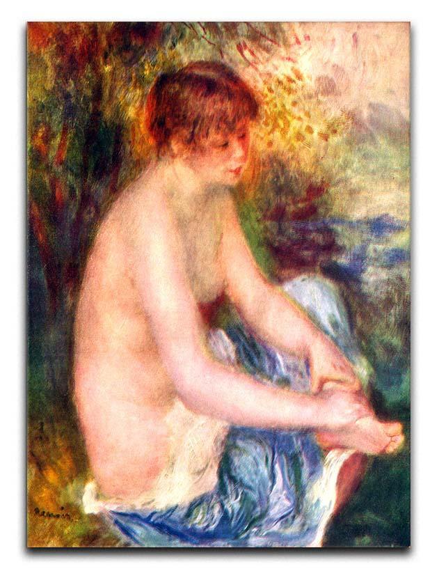 Nude in blue by Renoir Canvas Print or Poster  - Canvas Art Rocks - 1