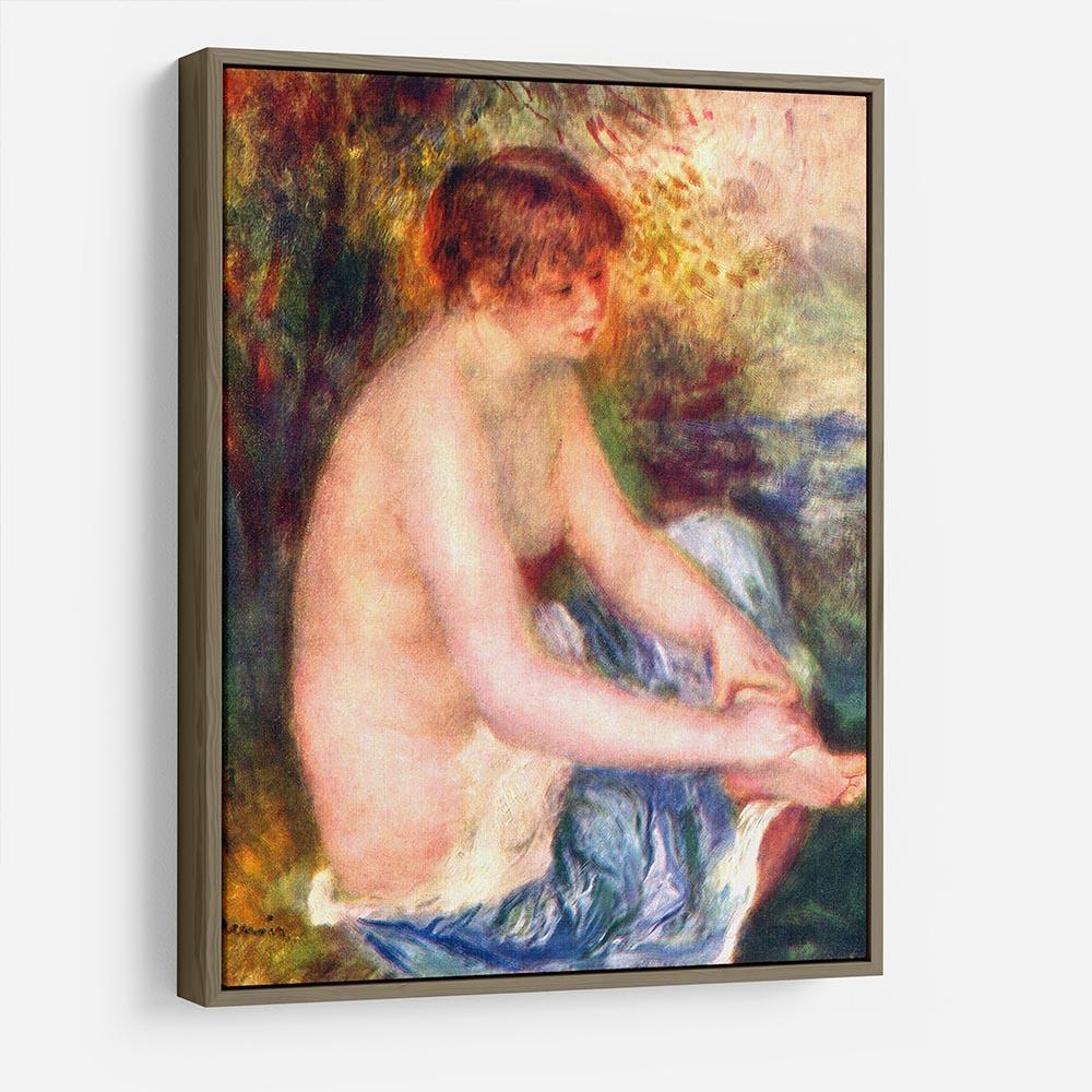 Nude in blue by Renoir HD Metal Print