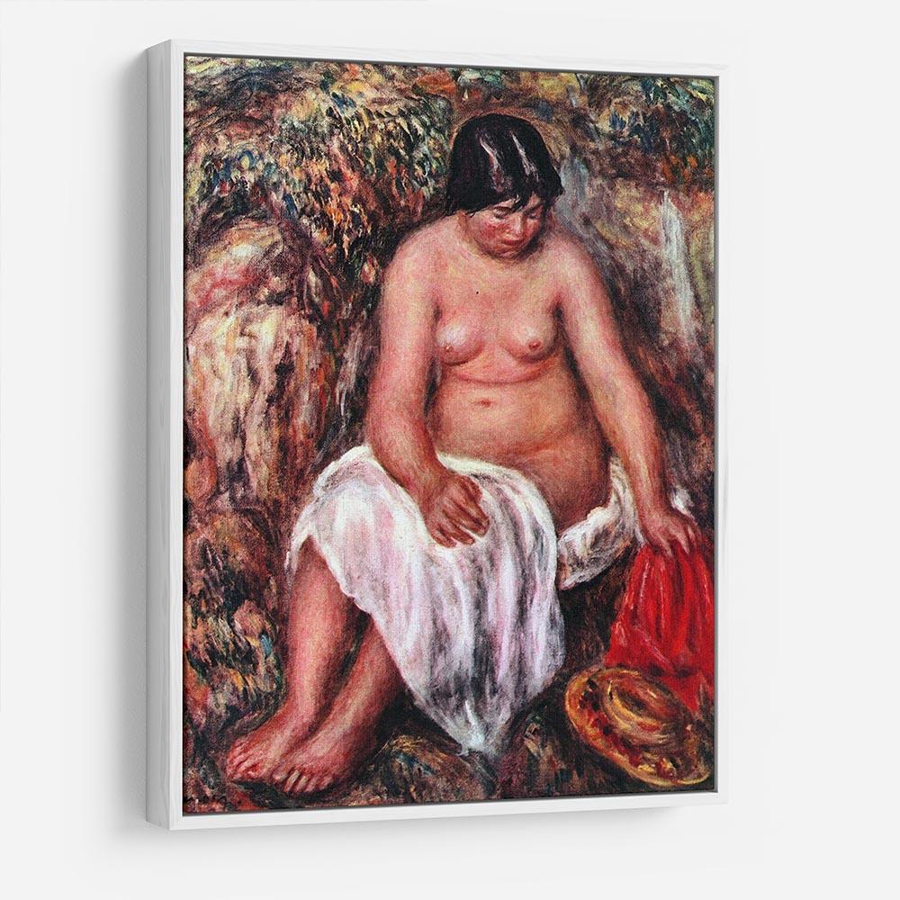 Nude with Straw by Renoir by Renoir HD Metal Print