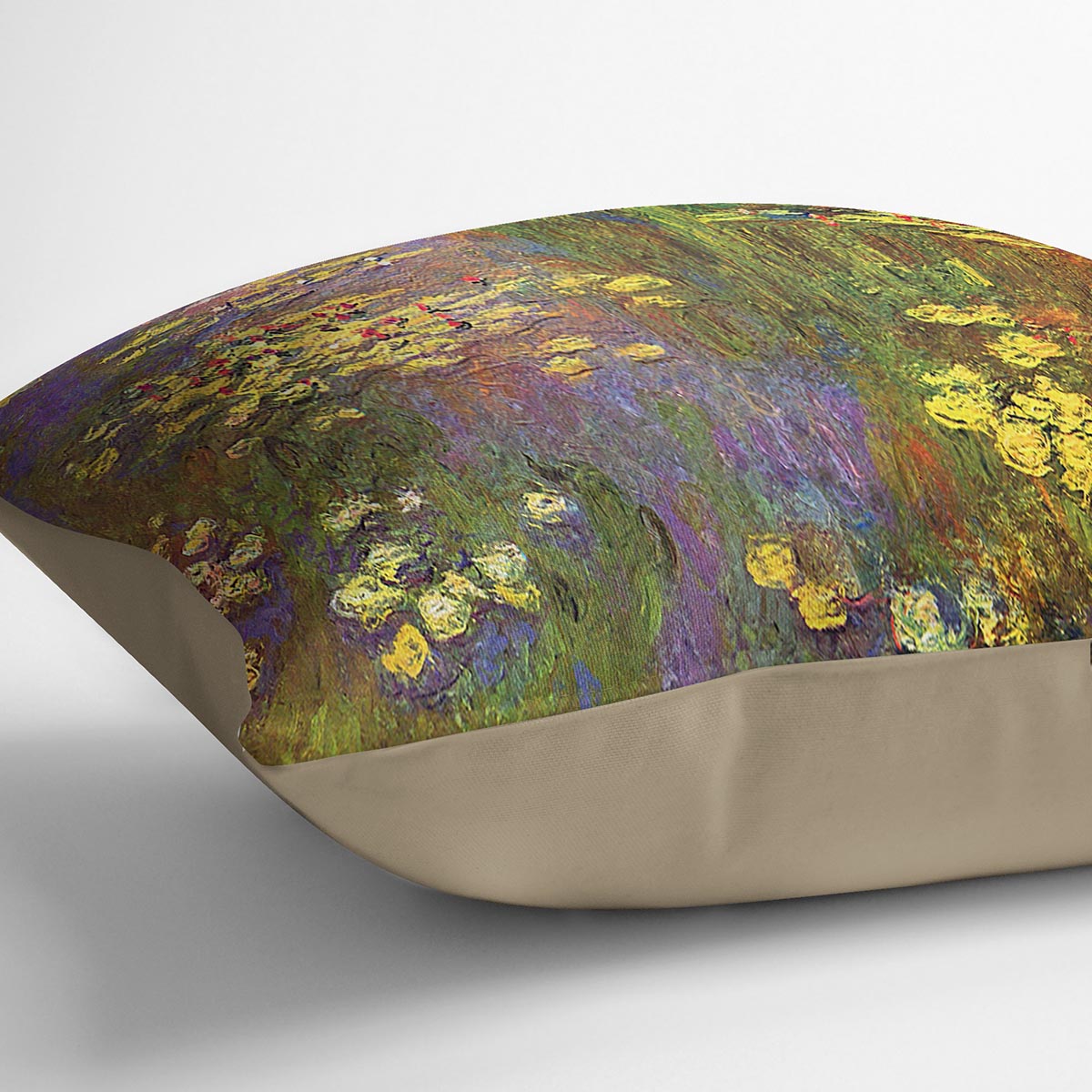 Nympheas water plantes by Monet Cushion