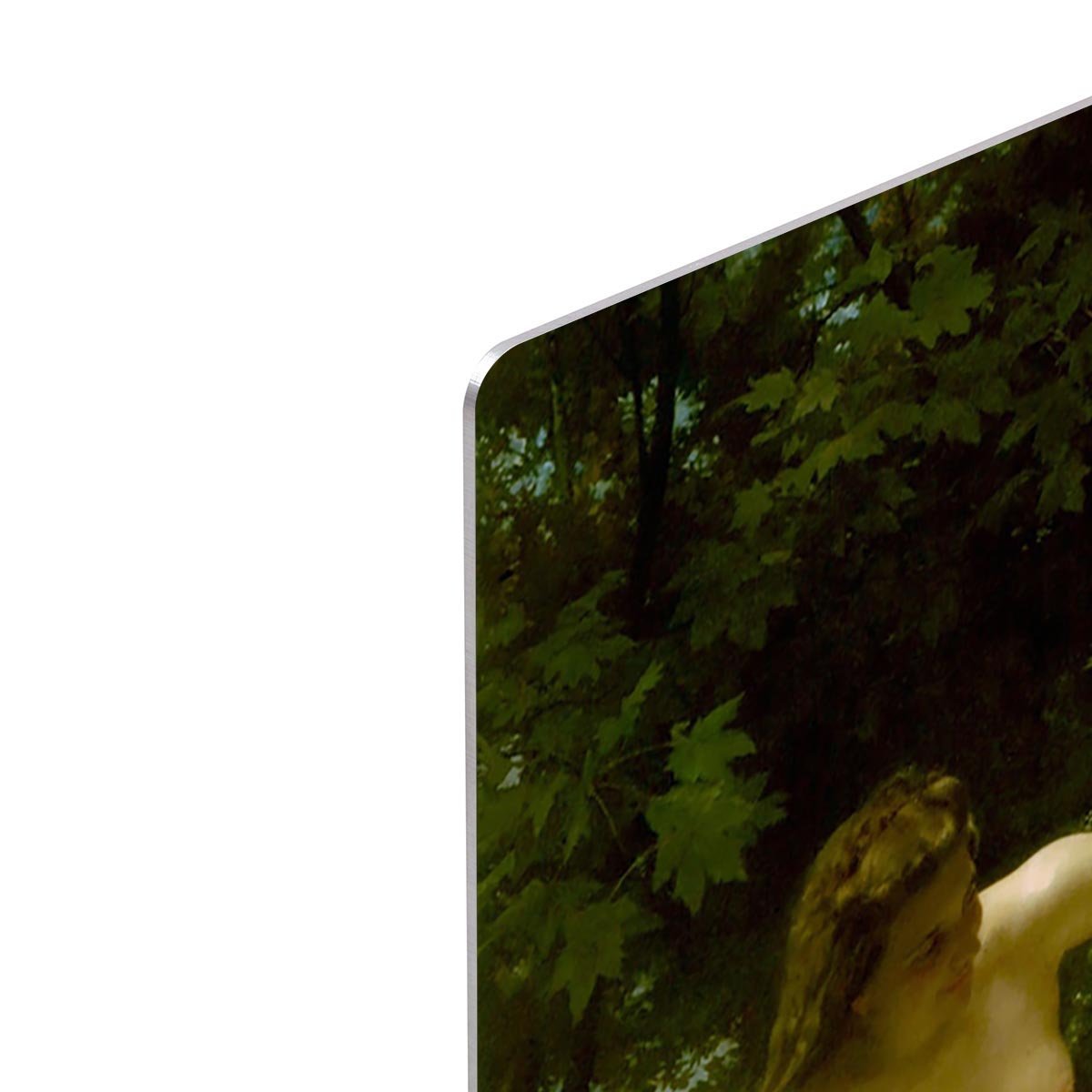 Nymphs and Satyr By Bouguereau HD Metal Print