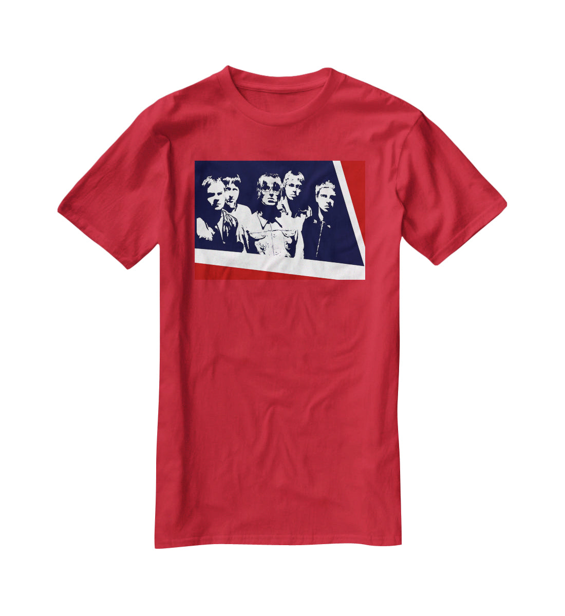 Oasis Union Jack T-Shirt - Canvas Art Rocks - 4