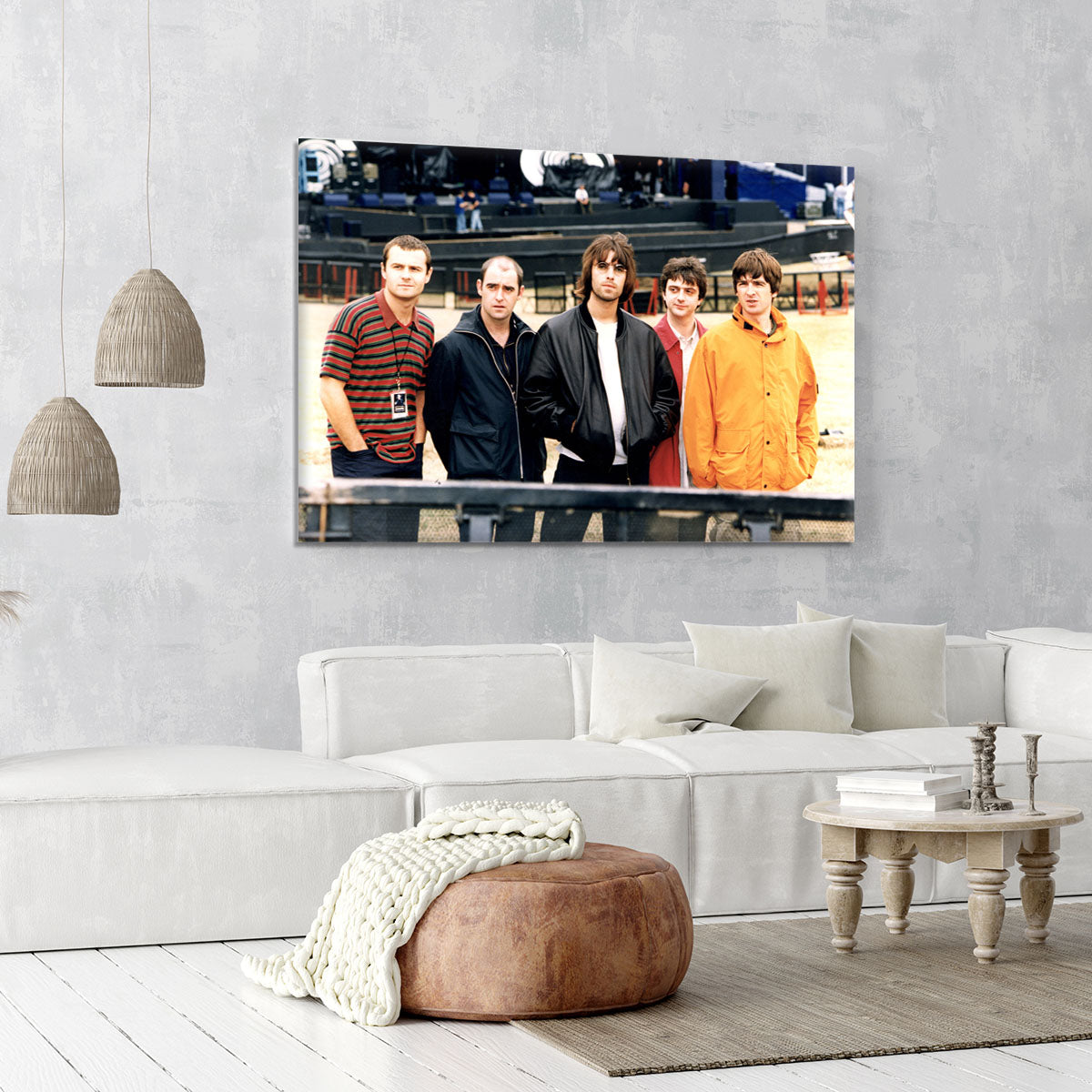 Oasis in 1996 Canvas Print or Poster