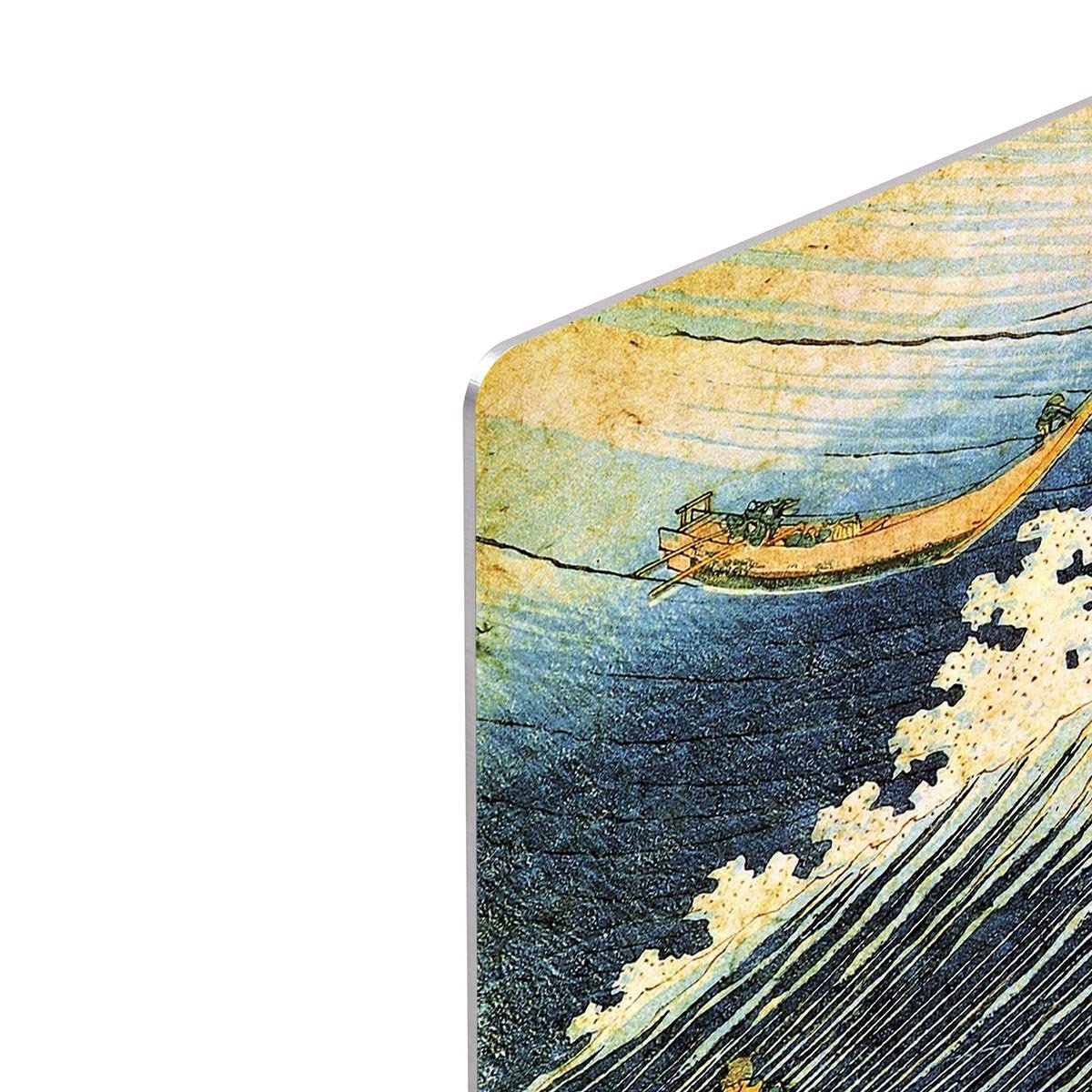 Ocean landscape 2 by Hokusai HD Metal Print
