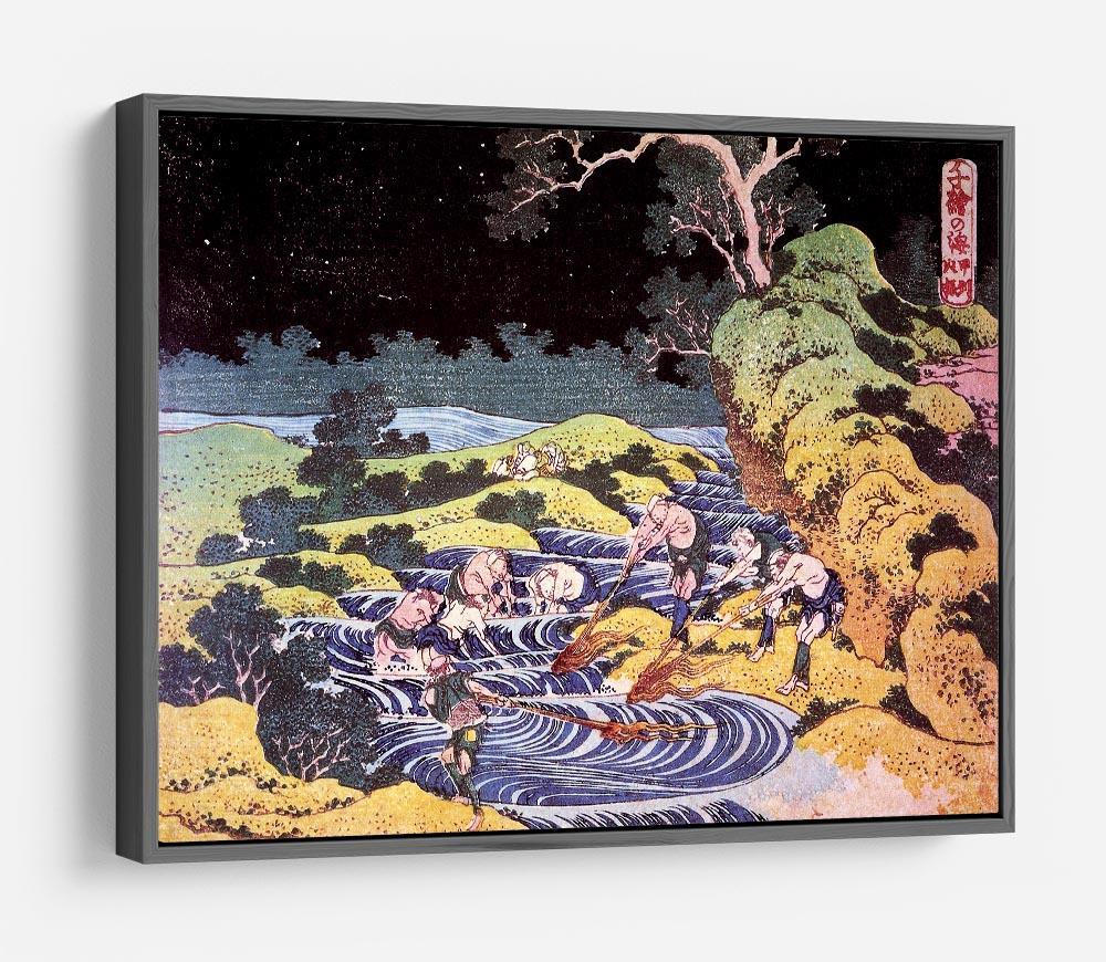 Ocean landscape by Hokusai HD Metal Print
