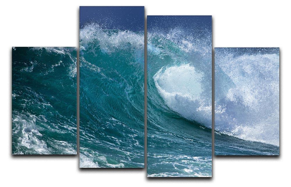 Ocean wave 4 Split Panel Canvas  - Canvas Art Rocks - 1