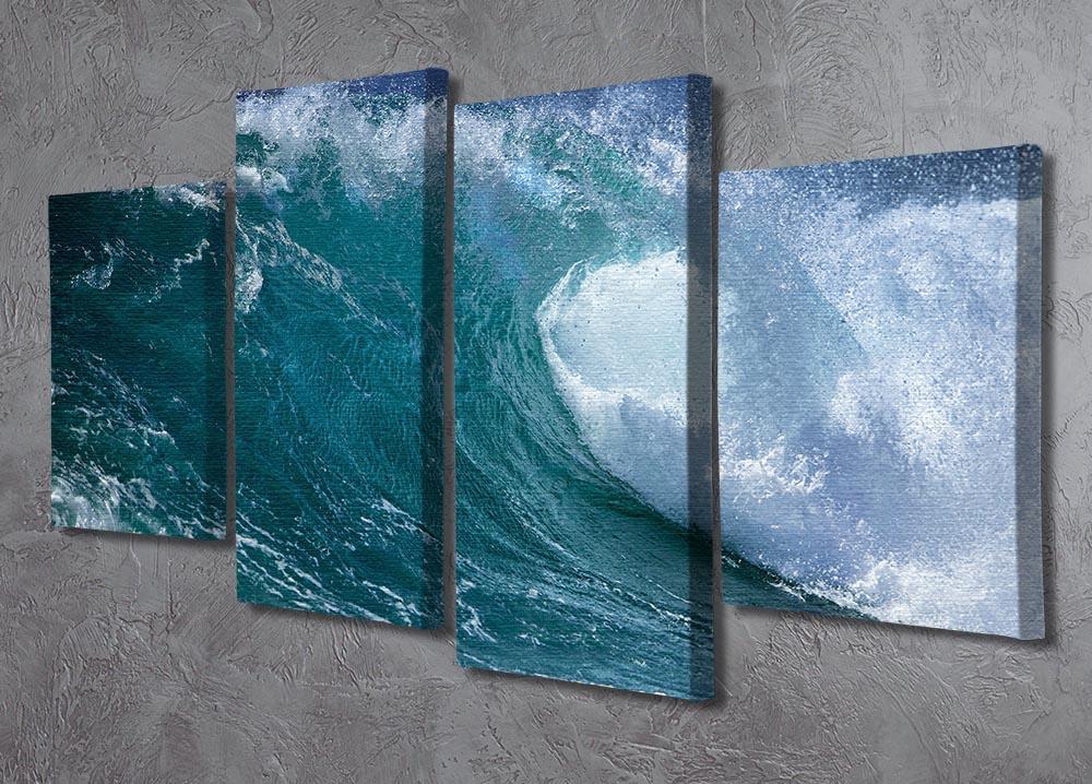 Ocean wave 4 Split Panel Canvas  - Canvas Art Rocks - 2